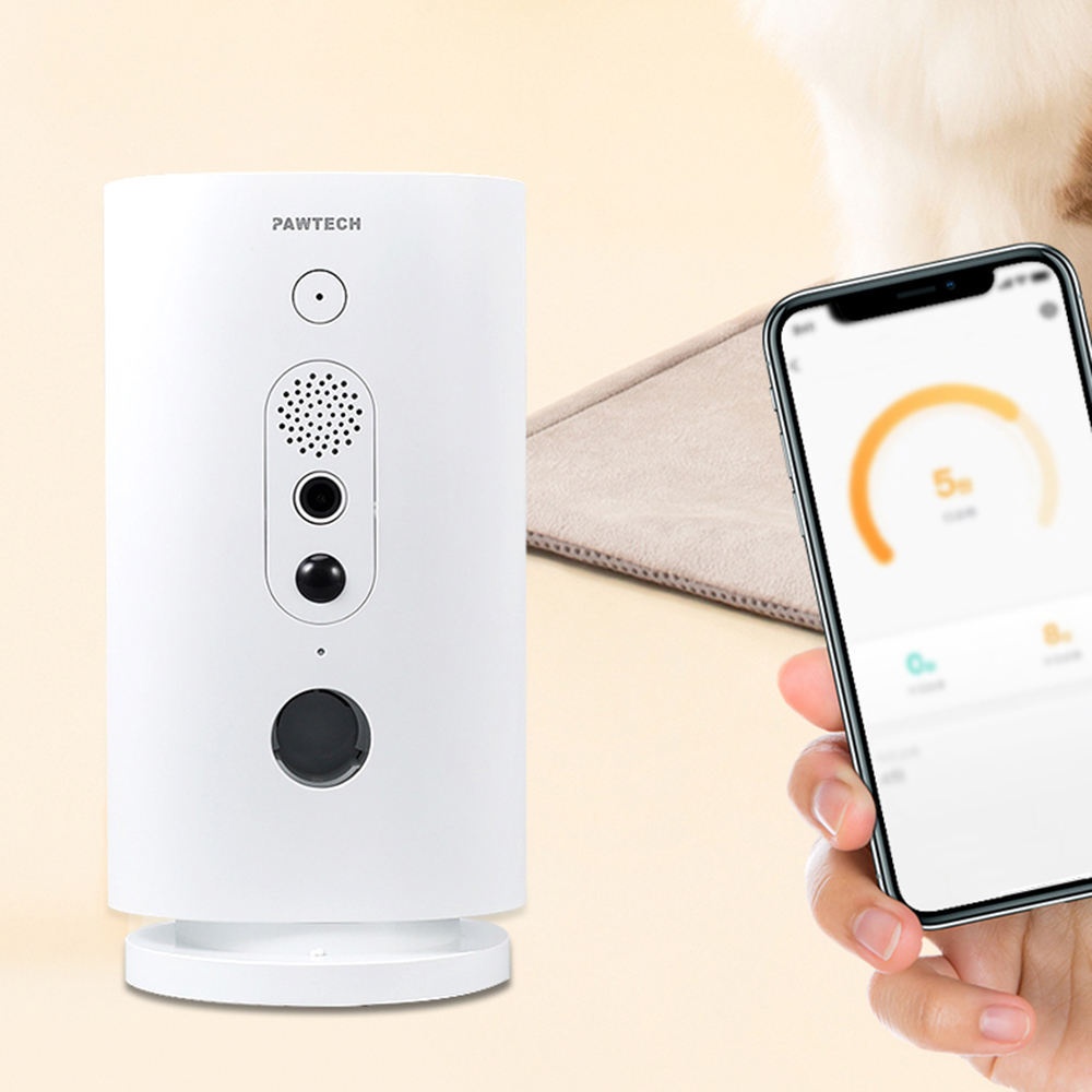 Smart Pet Food Dispenser with WiFi Camera 270-Degree