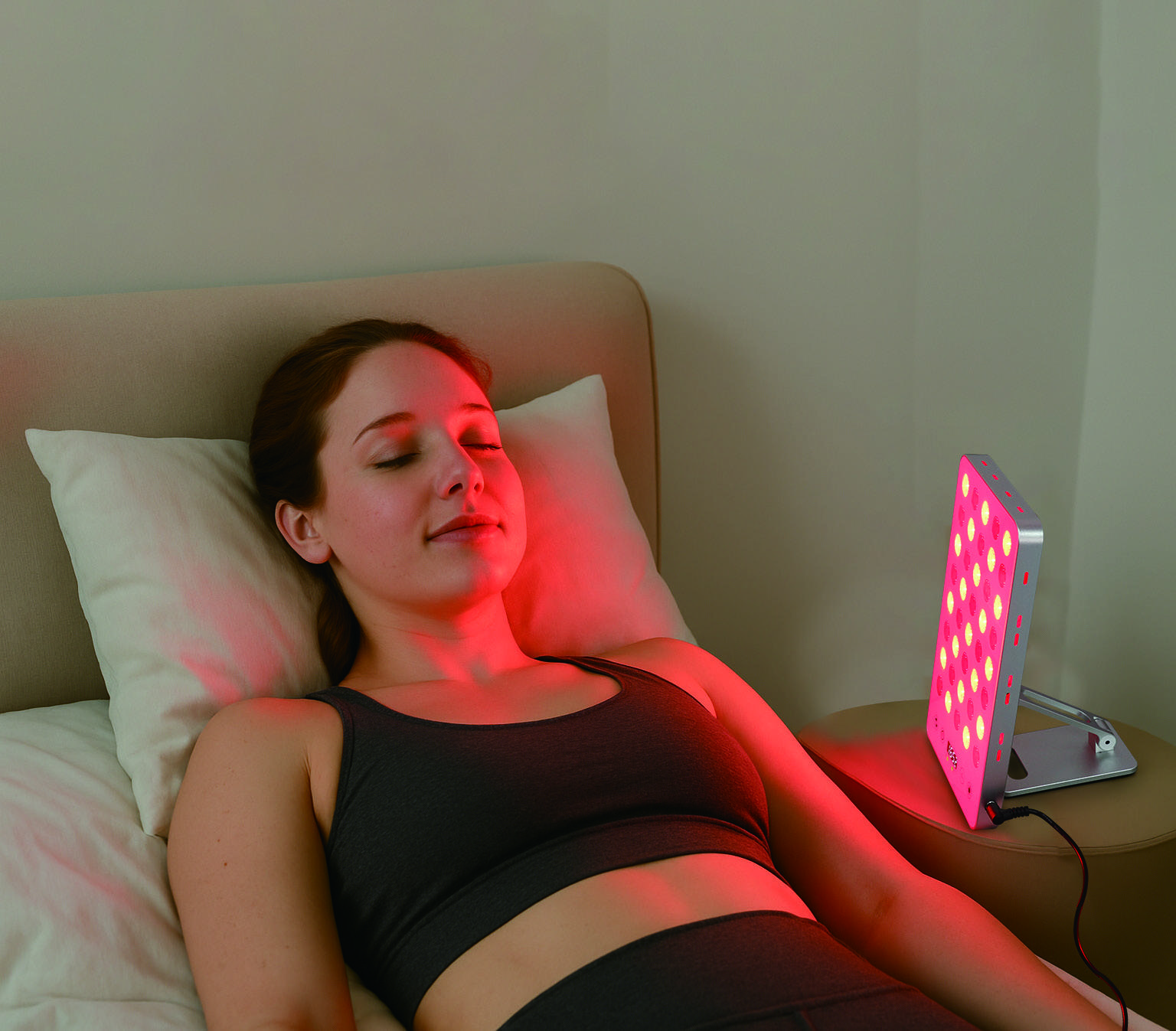 Lumina Mask Lite — 72-LED Red & Blue Light Therapy Mask