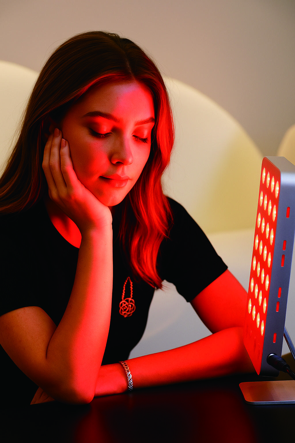 Lumina Mask Lite — 72-LED Red & Blue Light Therapy Mask
