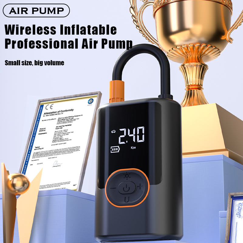 AirCore S1 – Smart Portable Tire Inflator | Wireless + Wired +