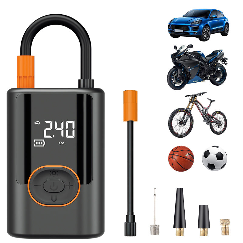 AirCore S1 – Smart Portable Tire Inflator | Wireless + Wired +