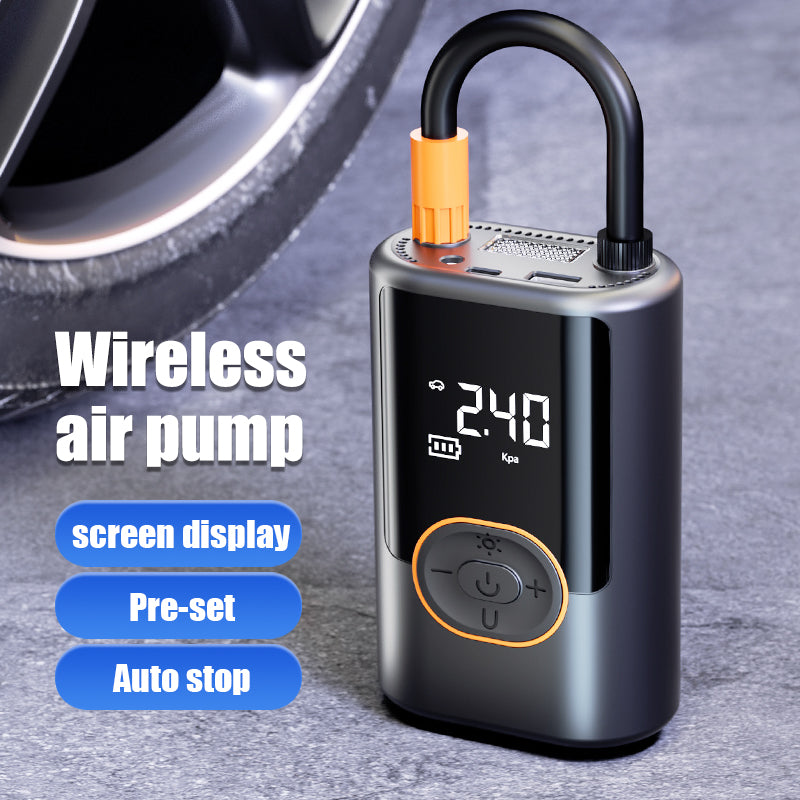 AirCore S1 – Smart Portable Tire Inflator | Wireless + Wired +