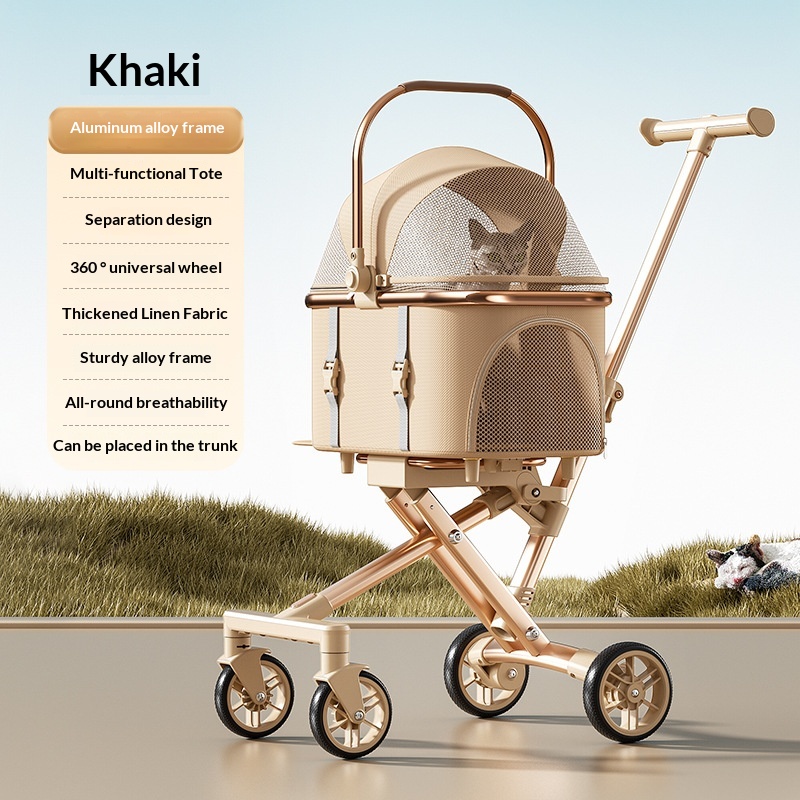 Pet Stroller Lightweight Foldable
