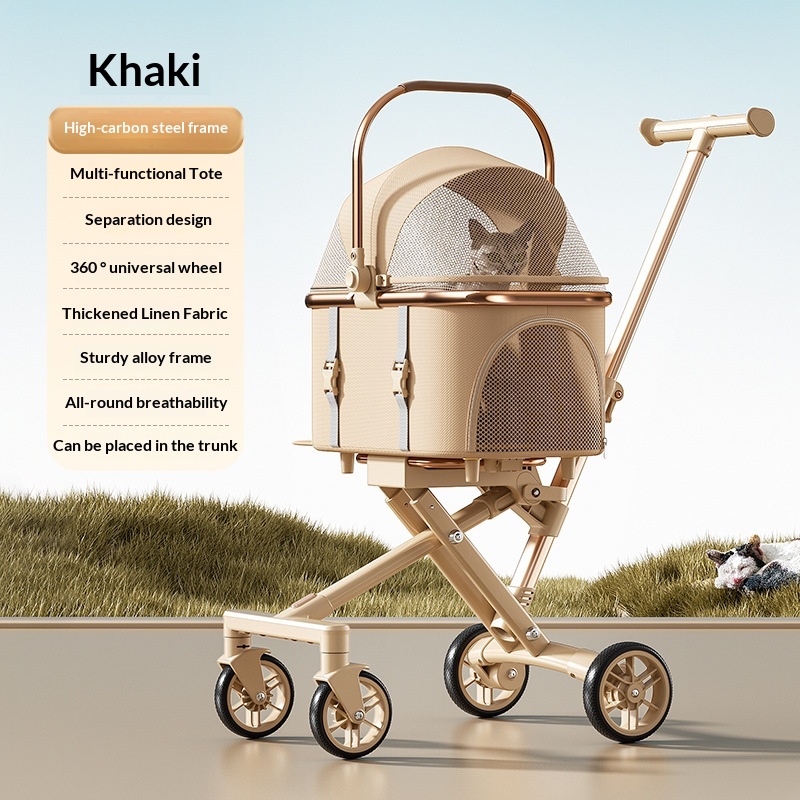 Pet Stroller Lightweight Foldable
