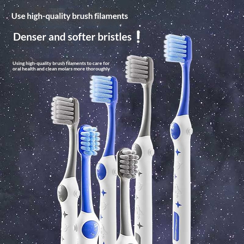 Astronaut Soft Bristle Children's Toothbrush (6-Pack)