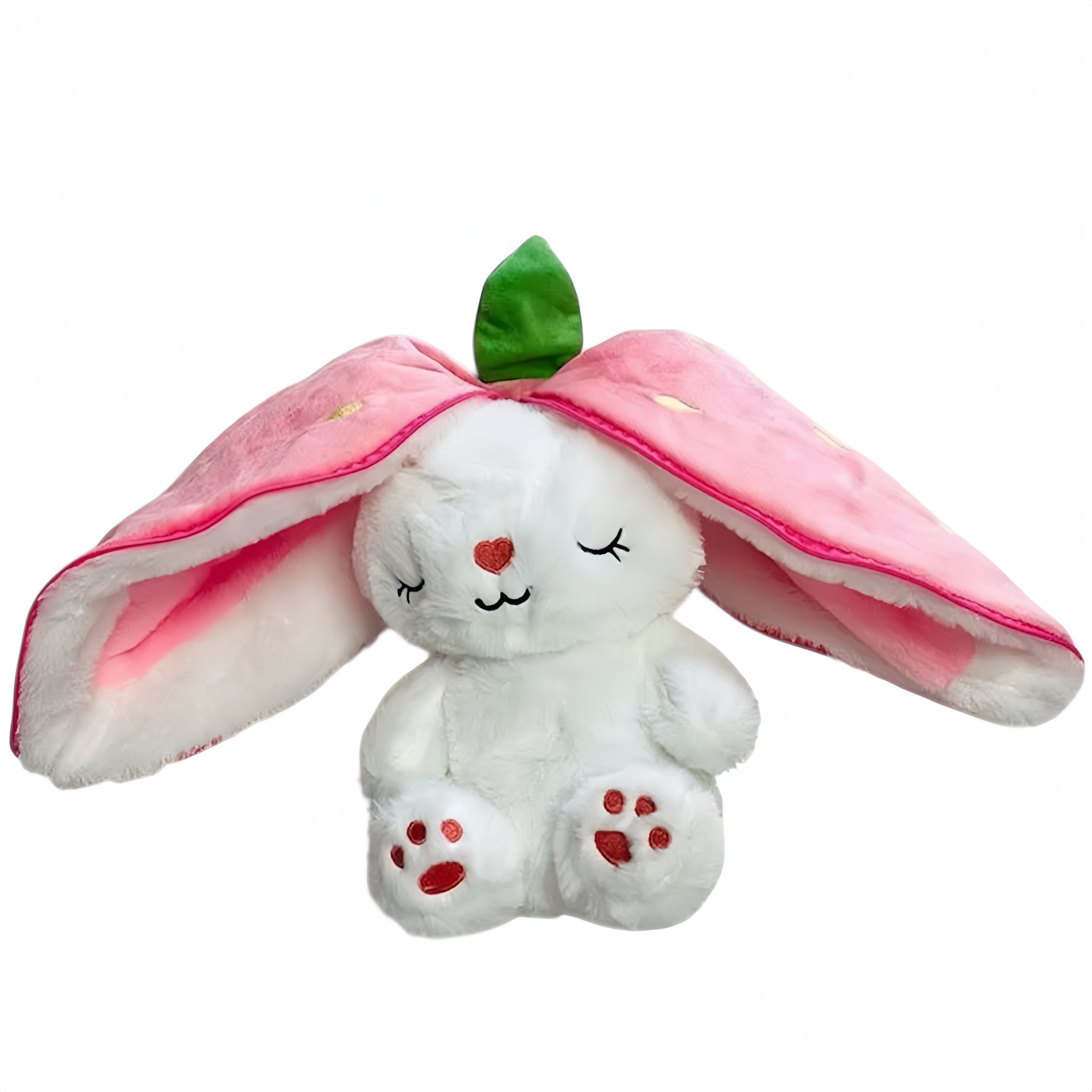 Breathing Buddies – 10 inch Plush Bunny Hidden in a Soft Fruit
