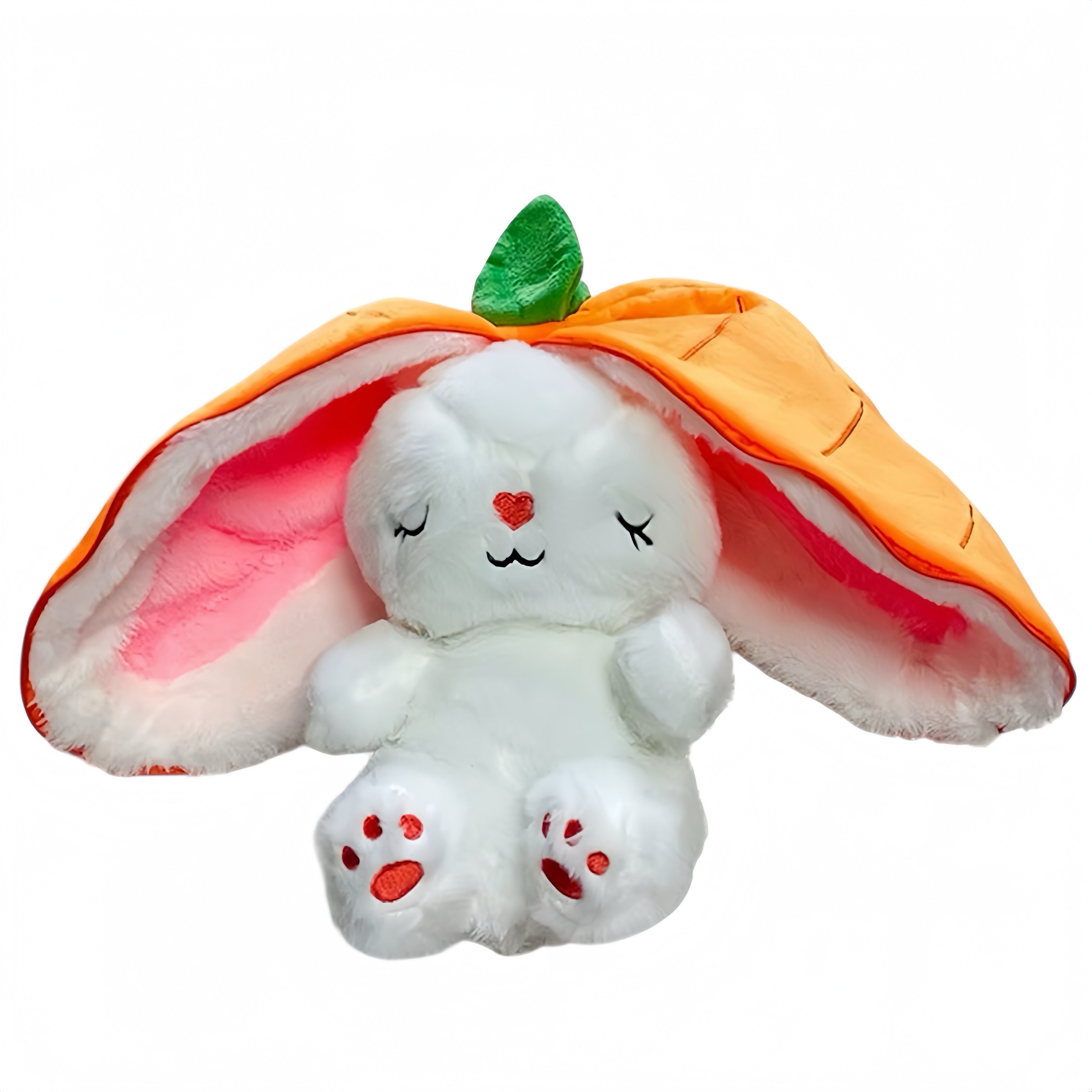 Breathing Buddies – 10 inch Plush Bunny Hidden in a Soft Fruit