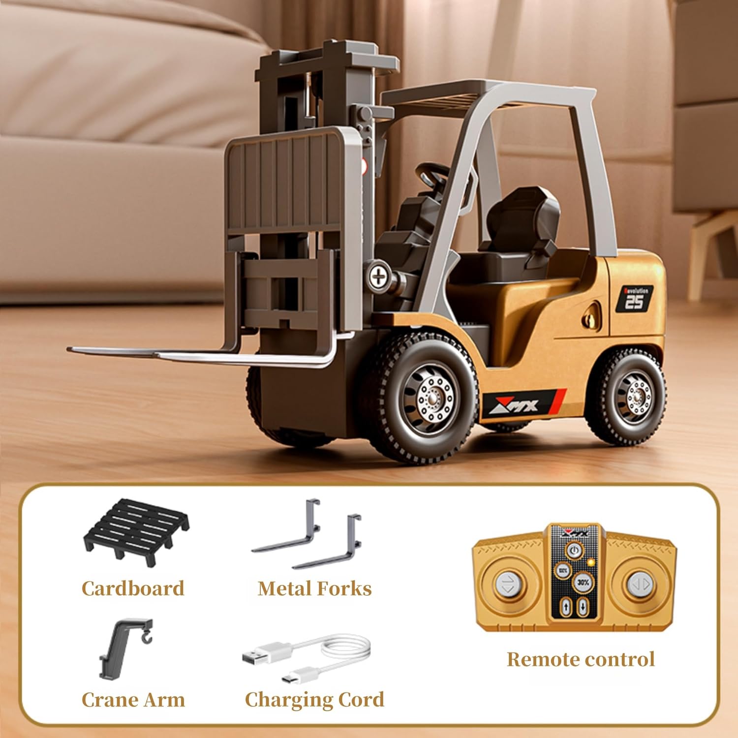 MicroCrew™ Mini RC Construction Series – Pocket Dump Truck,