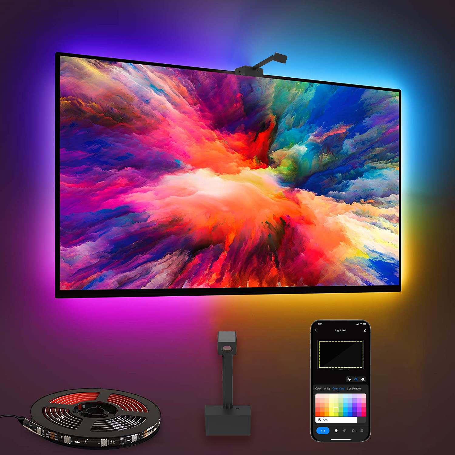 GlowSync™ HD – Smart LED TV Backlight Strip with Real-Time Screen