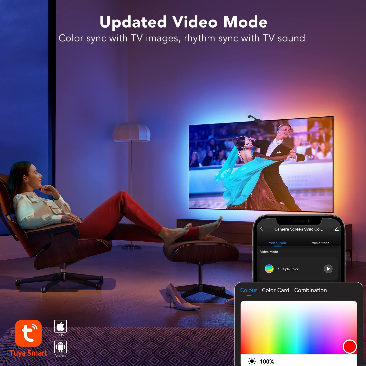 GlowSync™ HD – Smart LED TV Backlight Strip with Real-Time Screen
