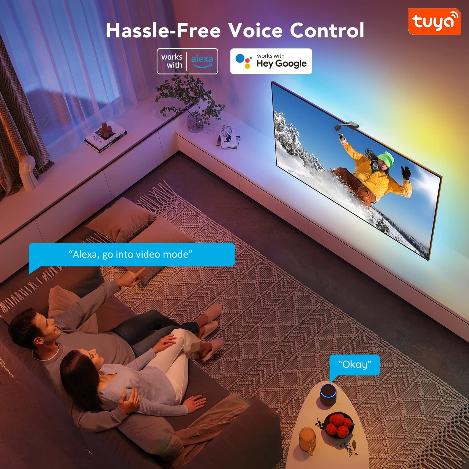 GlowSync™ HD – Smart LED TV Backlight Strip with Real-Time Screen