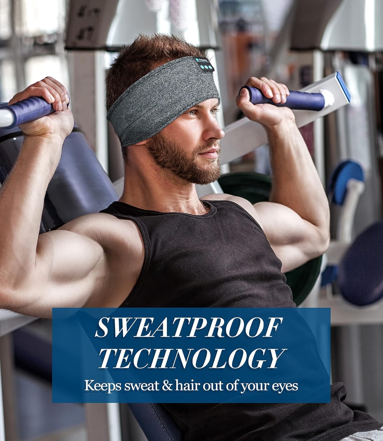 DreamBand 3-in-1 Bluetooth Sleep & Sport Headband Sleep Mask