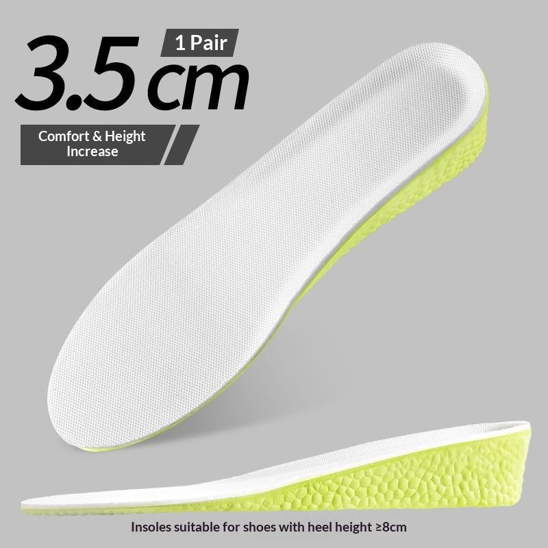Inner Height Increasing Insoles Summer Sports High Elastic