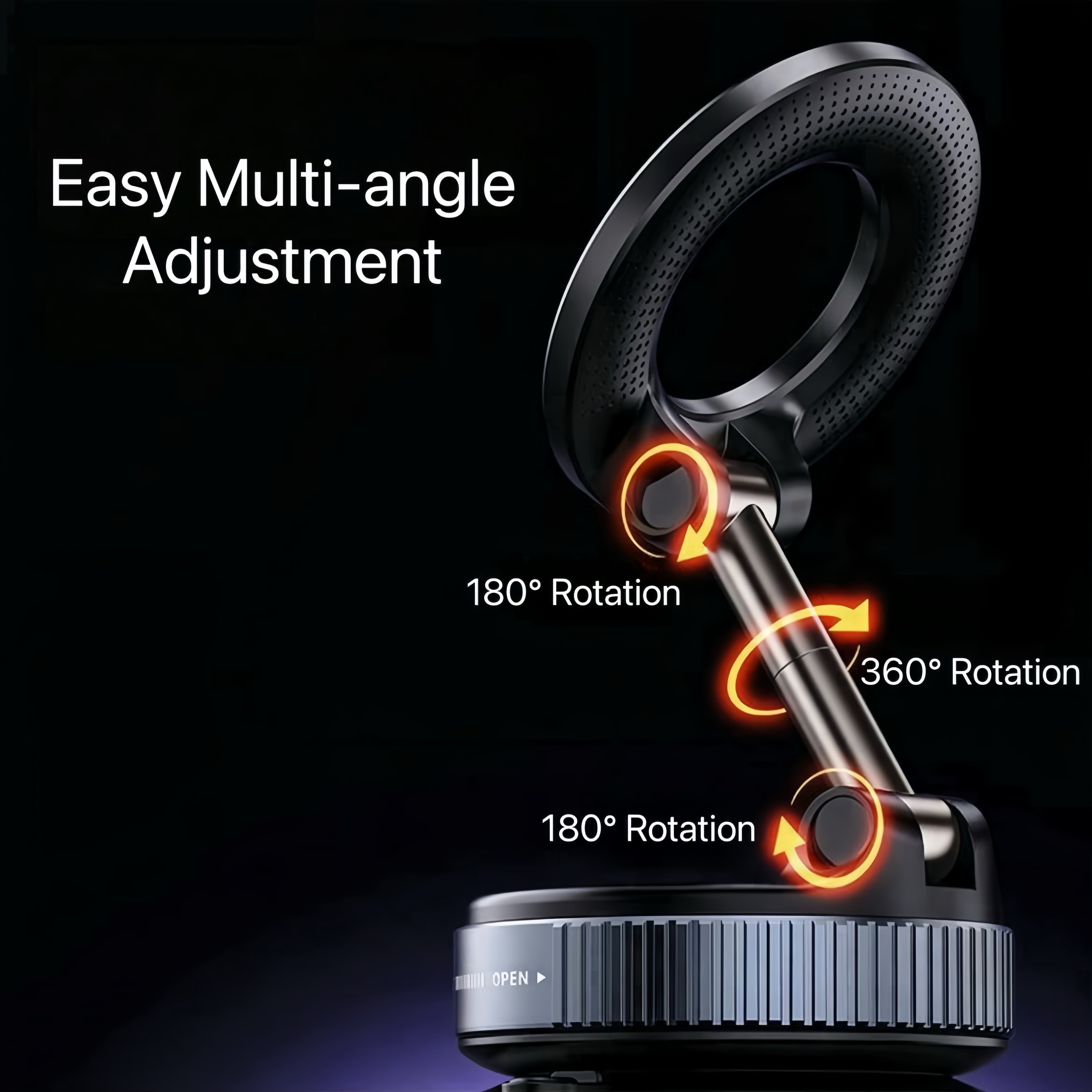 Snanen 360° Magnetic Suction Phone Mount - The Ultimate Hands-Free