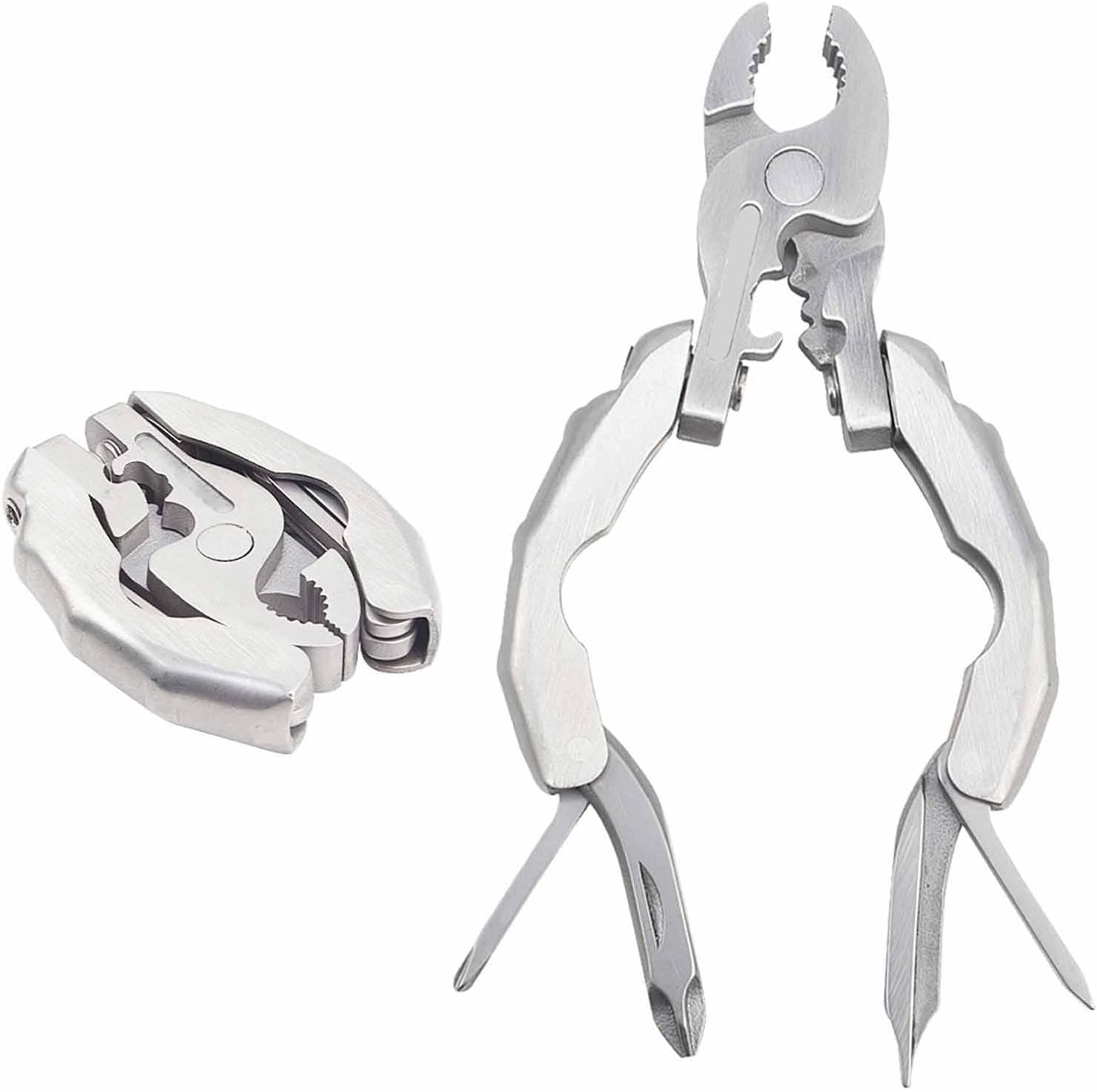 9-in-1 Keychain Multitool Pliers