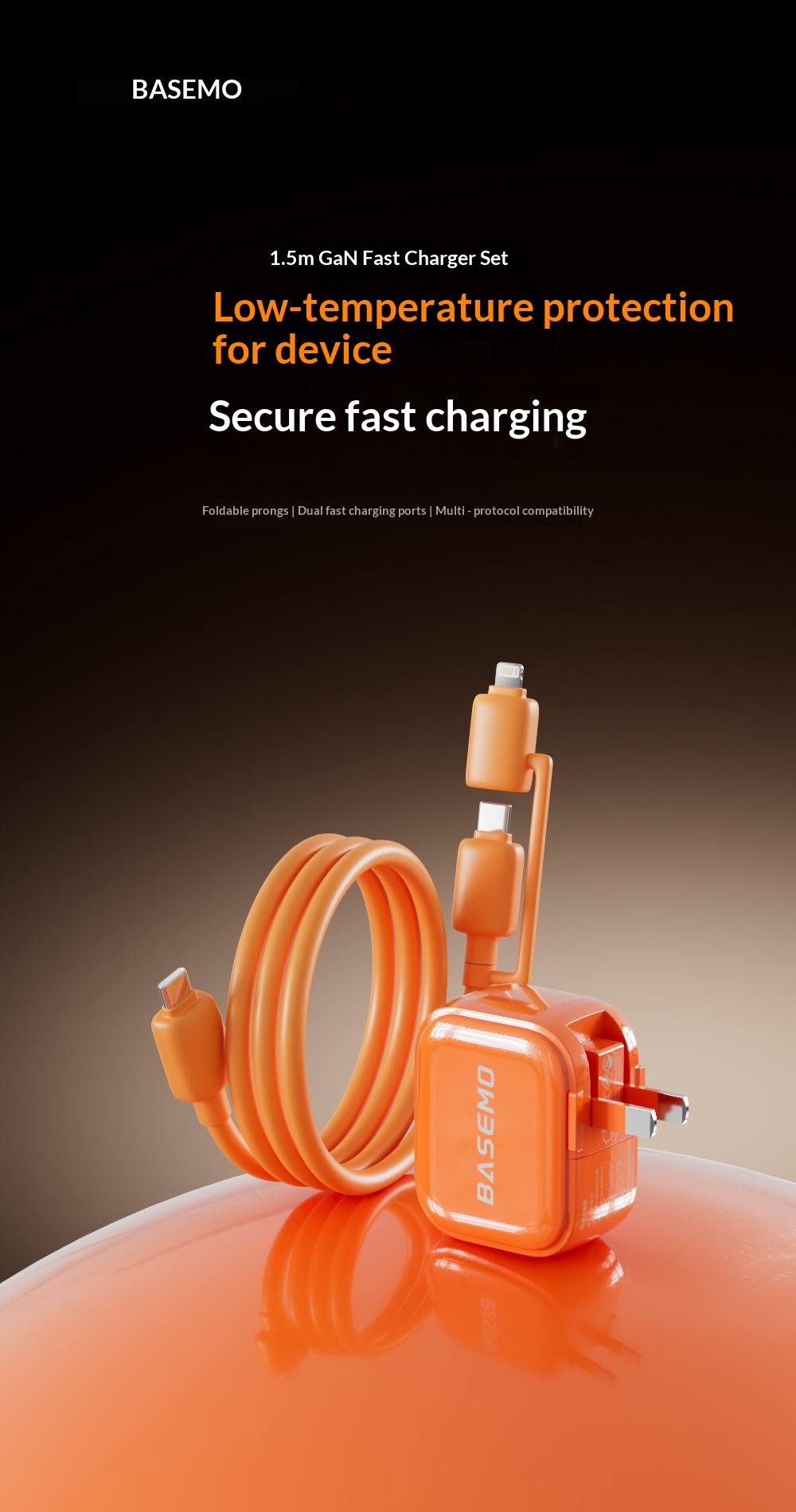 Beimo 30W GaN Fast Charger (1C+1A) Set