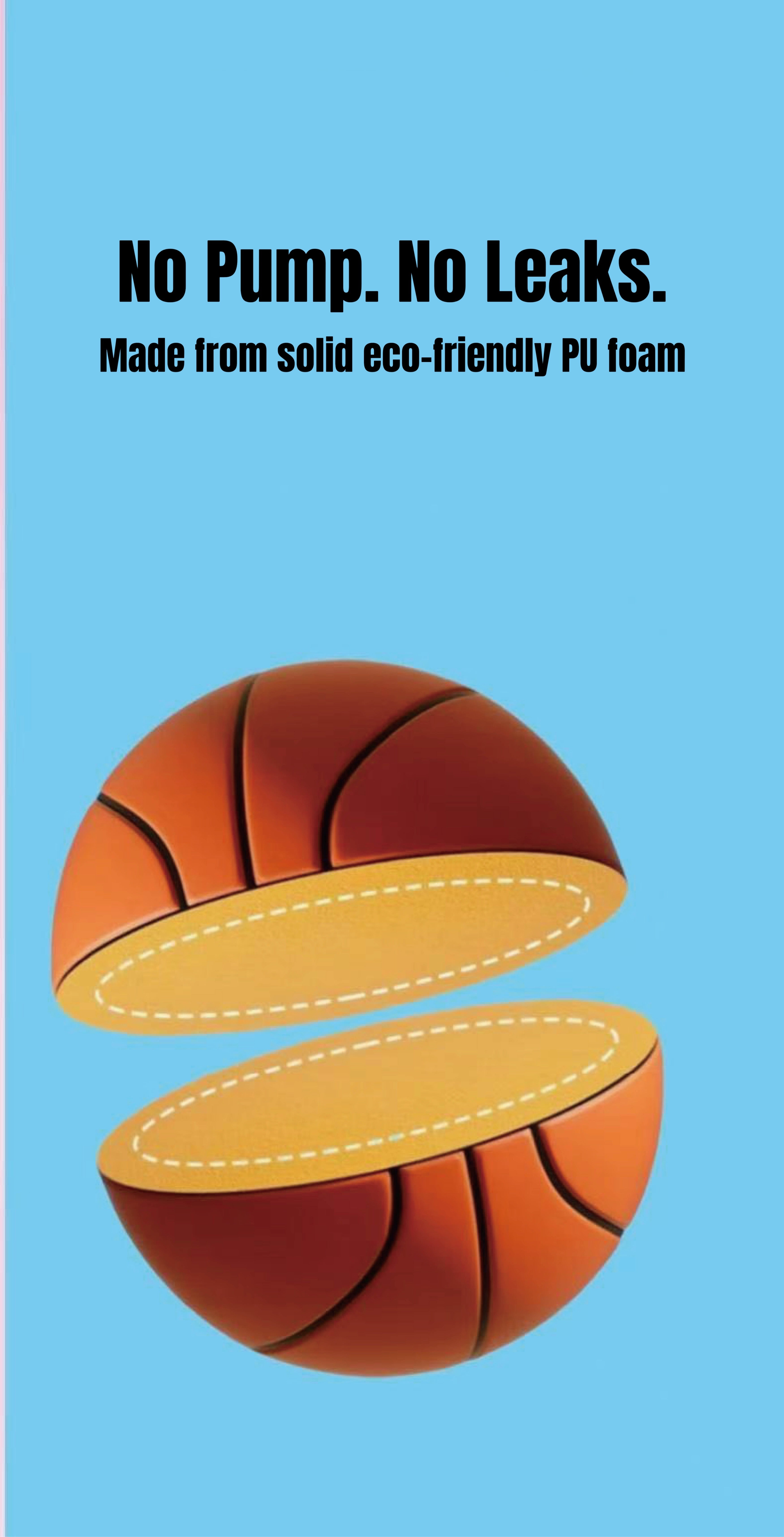 HushBall – Size 7 Quiet Indoor Basketball