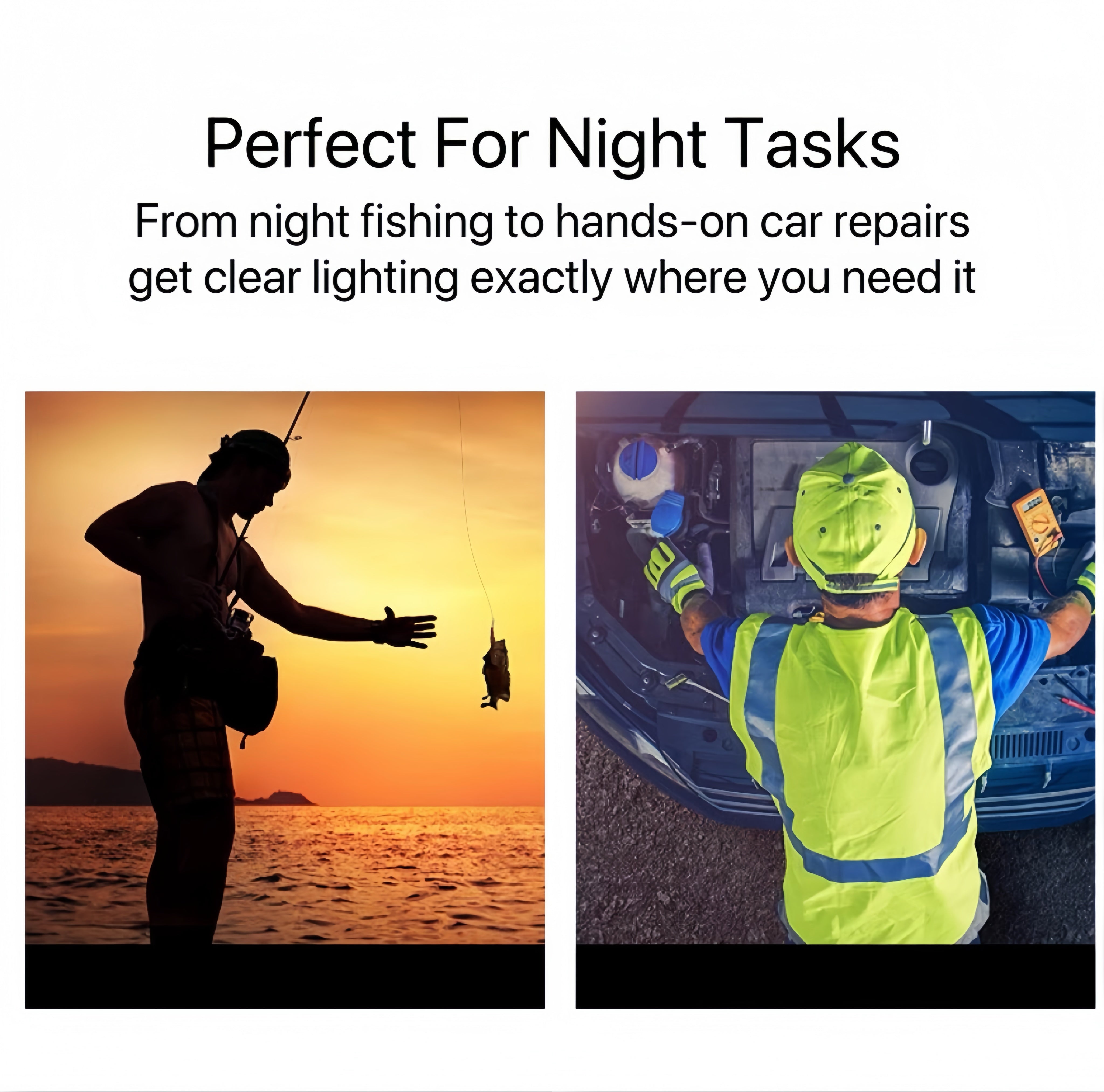 GlowGrip Pro – Waterproof Finger Flashlight Gloves