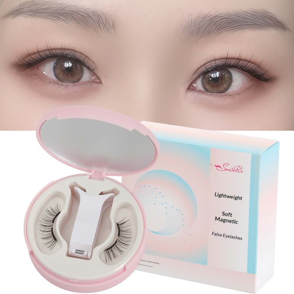 Soft Magnetic False Eyelashes Natural Realistic Magnetic Lashes