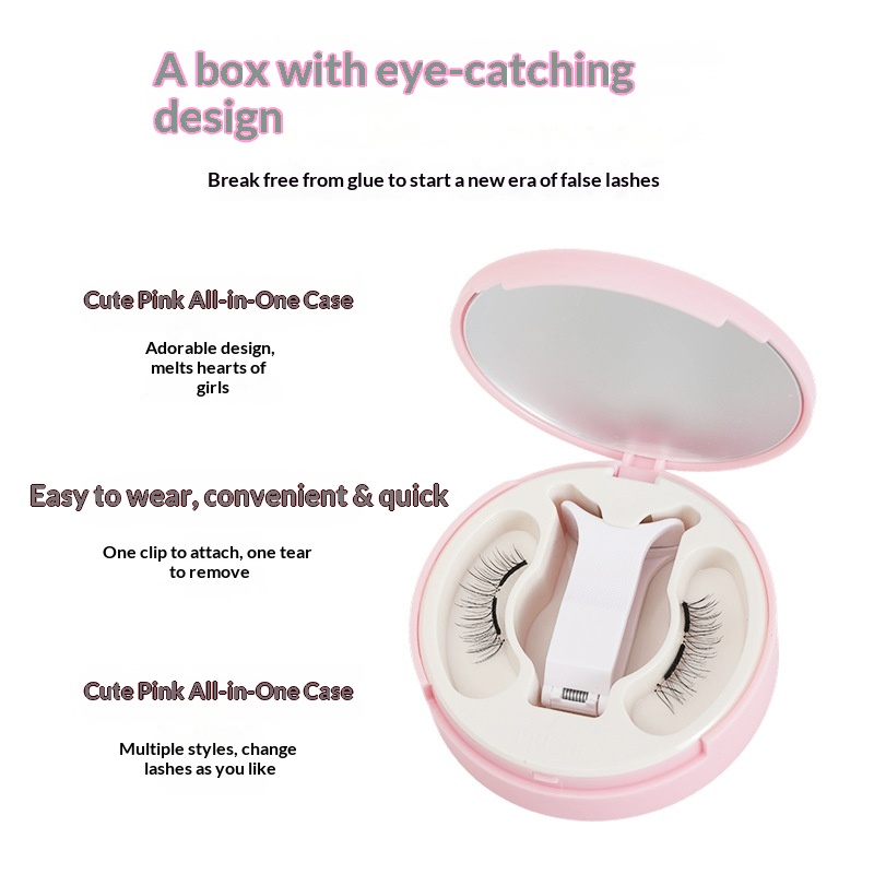 Soft Magnetic False Eyelashes Natural Realistic Magnetic Lashes