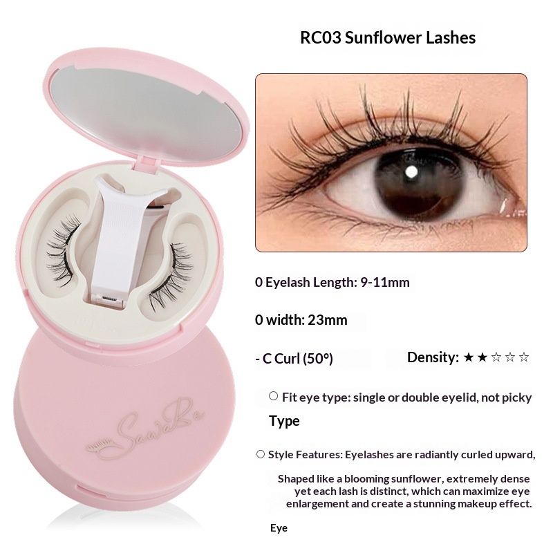 Soft Magnetic False Eyelashes Natural Realistic Magnetic Lashes