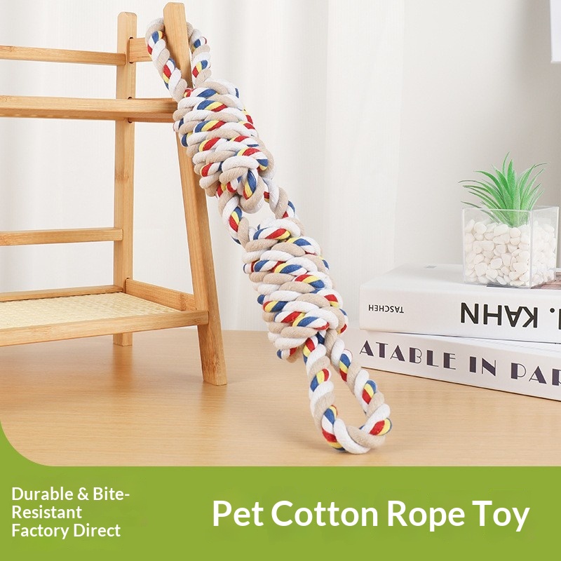 Cotton Rope Knot Dog Tug Toy