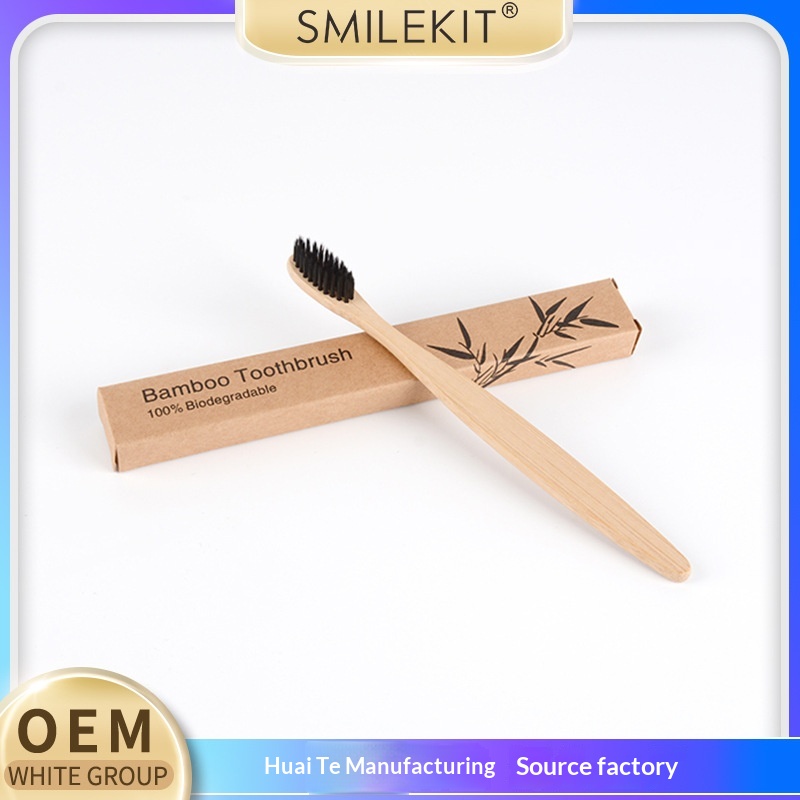 Bamboo Charcoal Soft Bristle Toothbrush