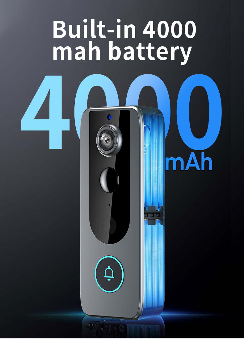 GuardianBell Pro – Smart WiFi Doorbell & Security Cam in One