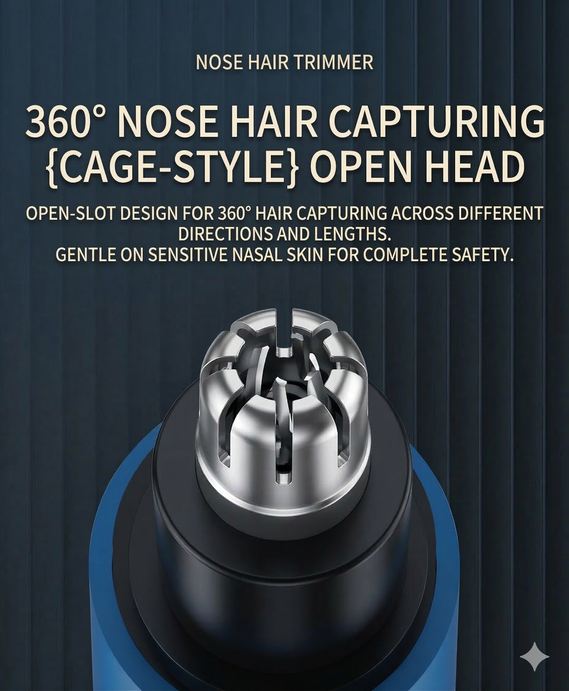 KONKA Pocket Electric Nose Hair Trimmer
