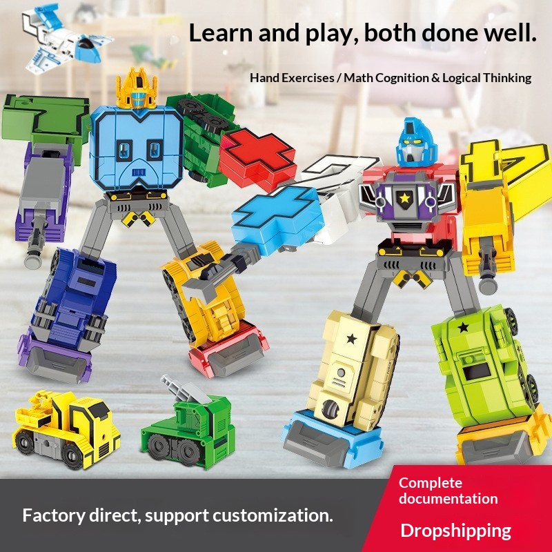Digital Transforming Robot Car Toy