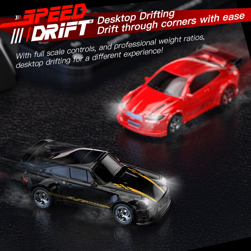 DeskDrift Mini – 1:64 Scale 4WD Proportional RC Drift Car