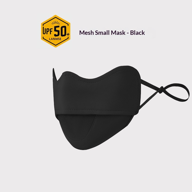 Summer Ice Silk Sunscreen Mask for Women Anti-UV Face Mask