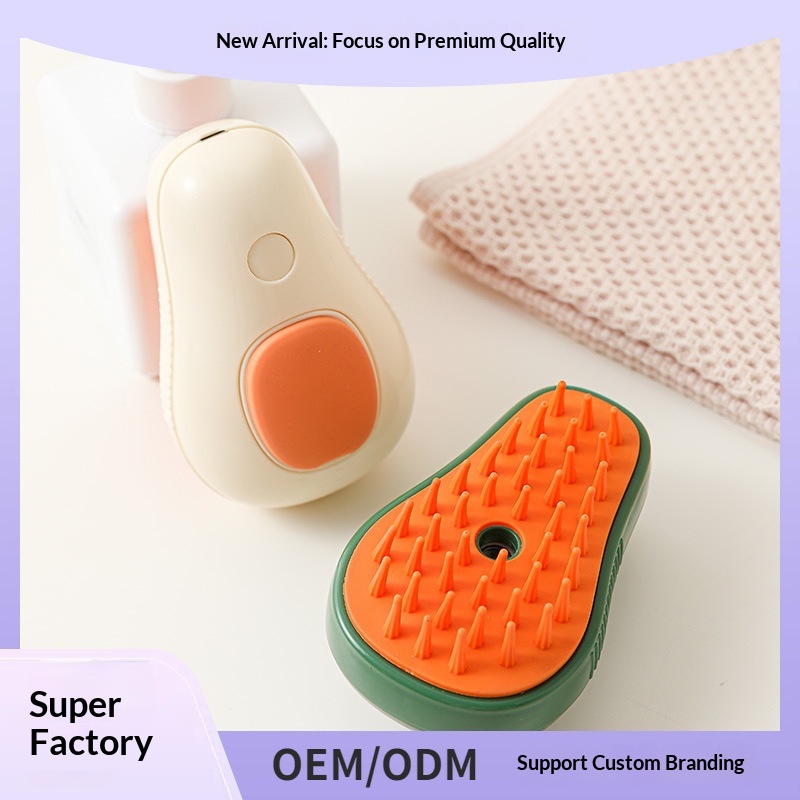 Electric Pet Spray Grooming Brush