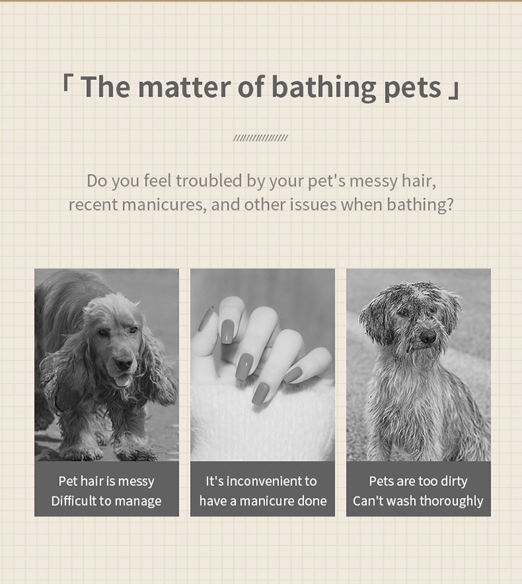 Electric Pet Spray Grooming Brush