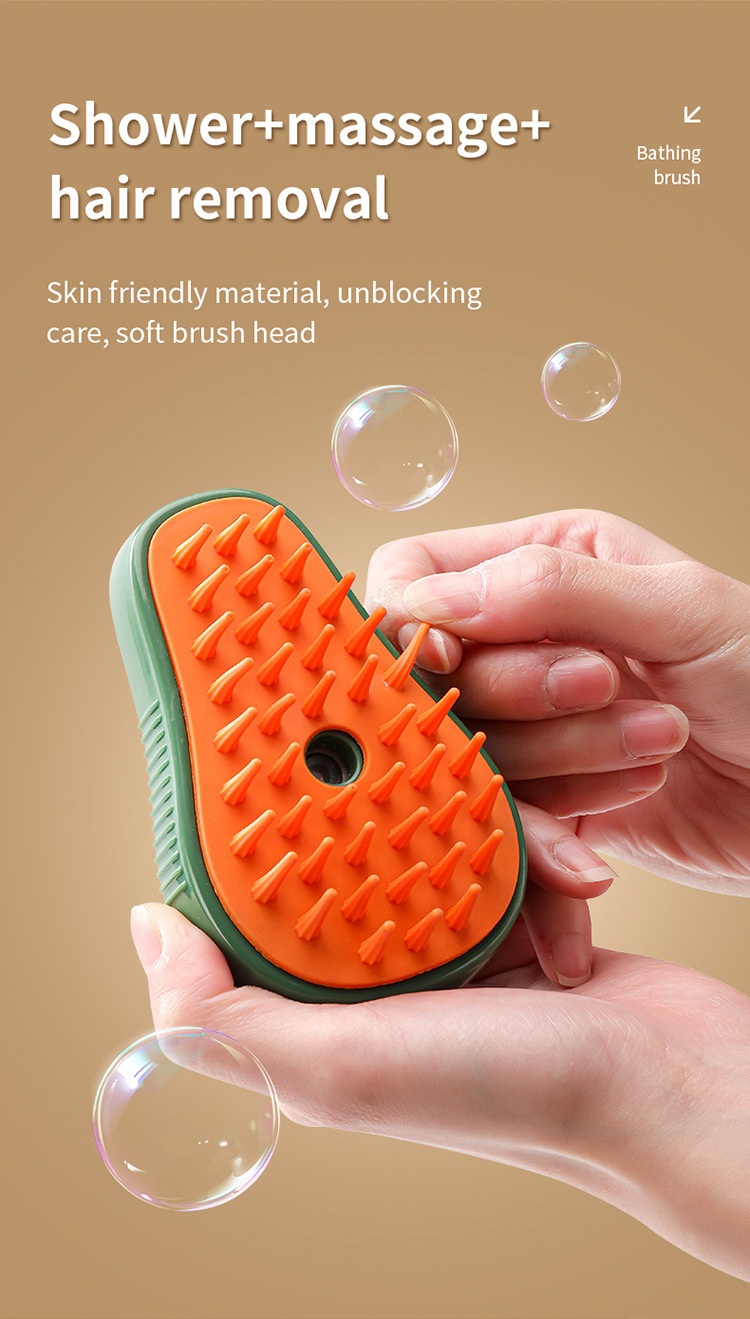 Electric Pet Spray Grooming Brush