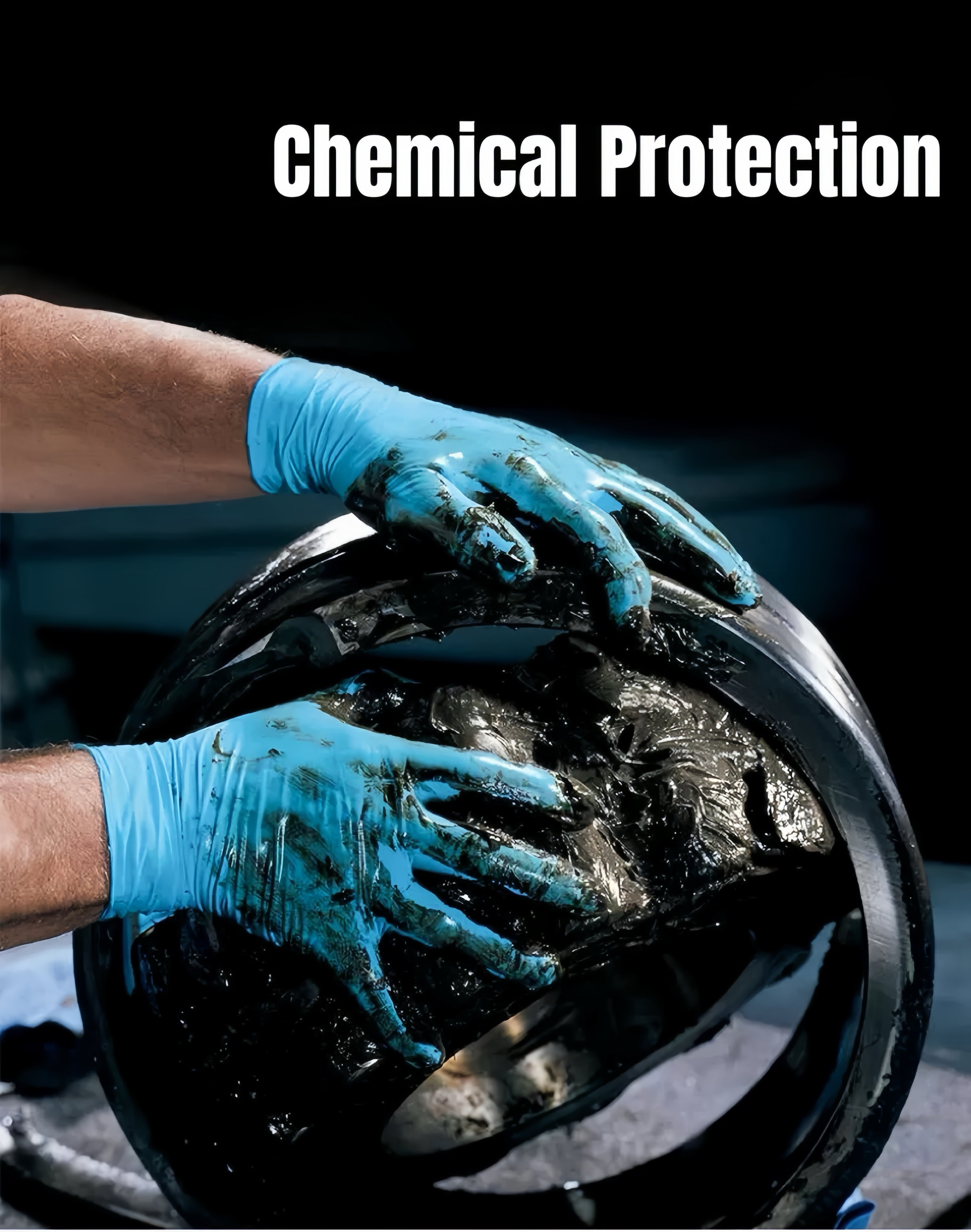 Multi-Purpose Thick Nitrile Gloves – Touchscreen-Friendly,