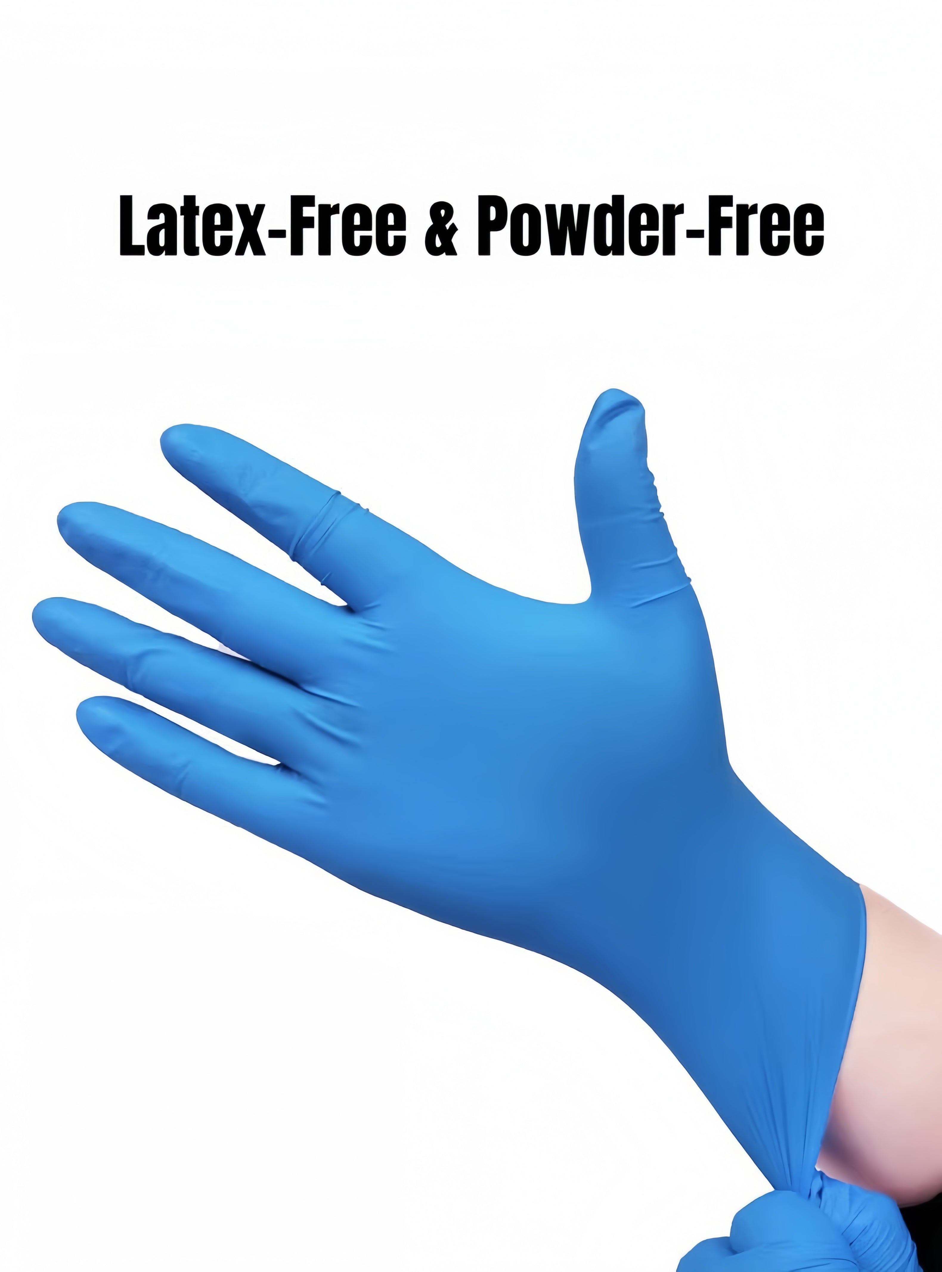 Multi-Purpose Thick Nitrile Gloves – Touchscreen-Friendly,