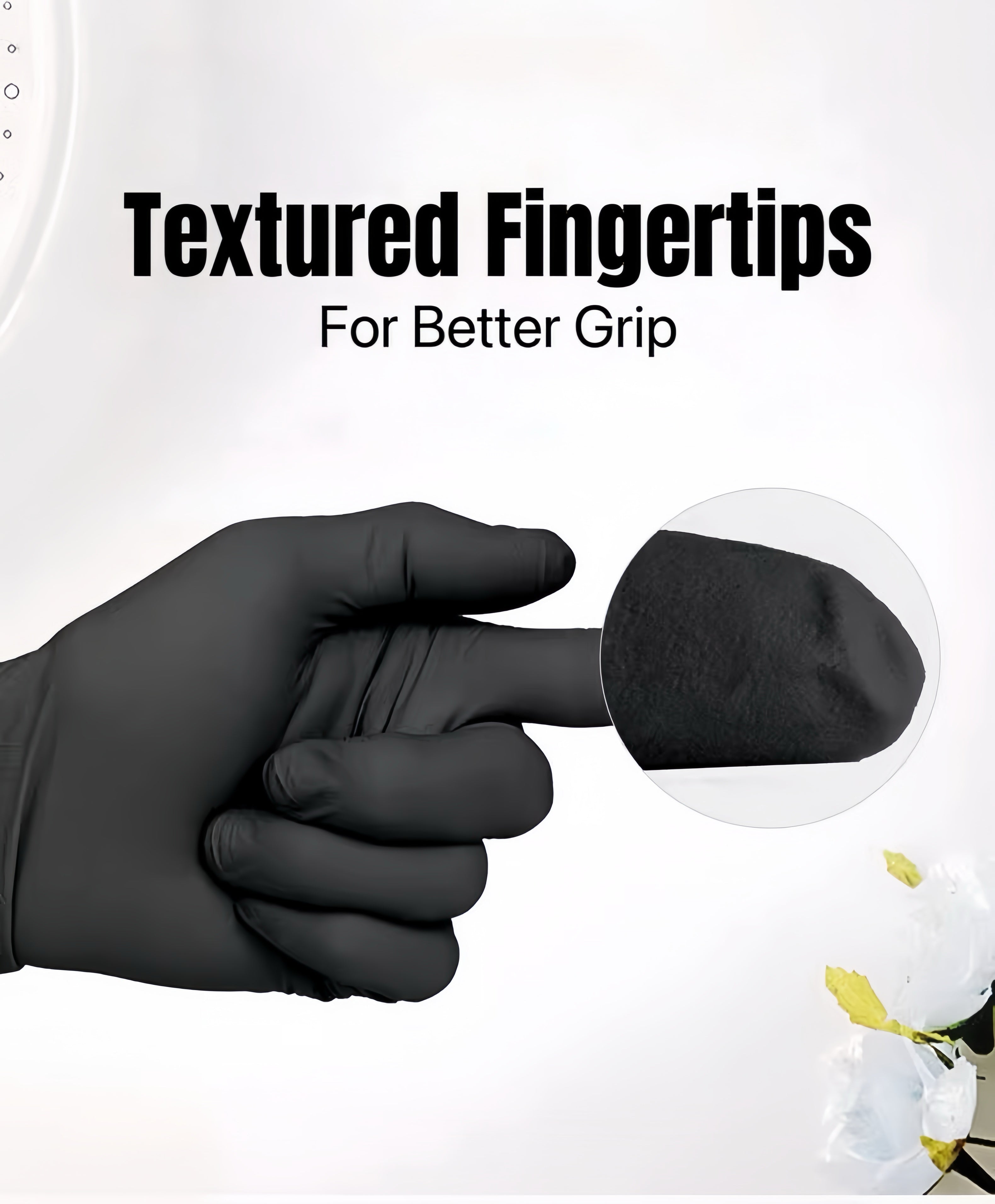 Multi-Purpose Thick Nitrile Gloves – Touchscreen-Friendly,