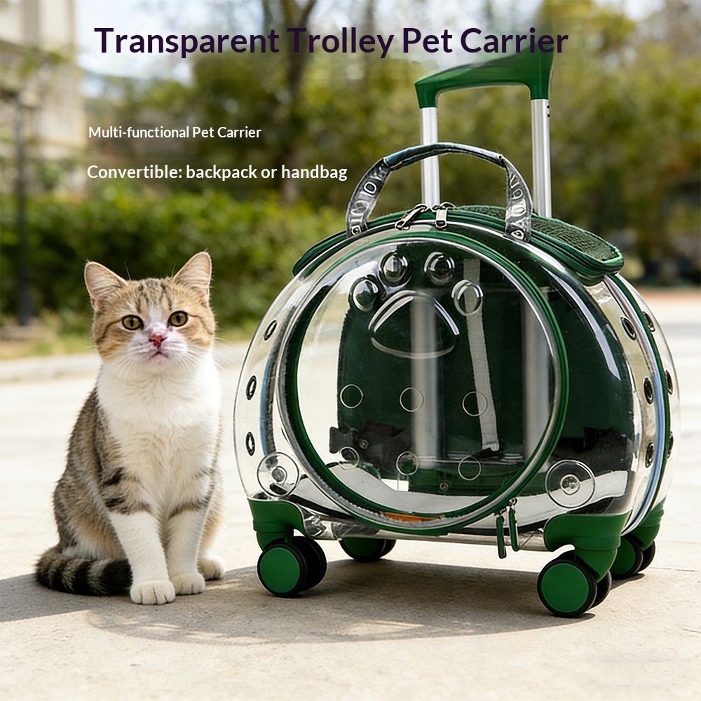 Outdoor Trolley Pet Outing Backpack