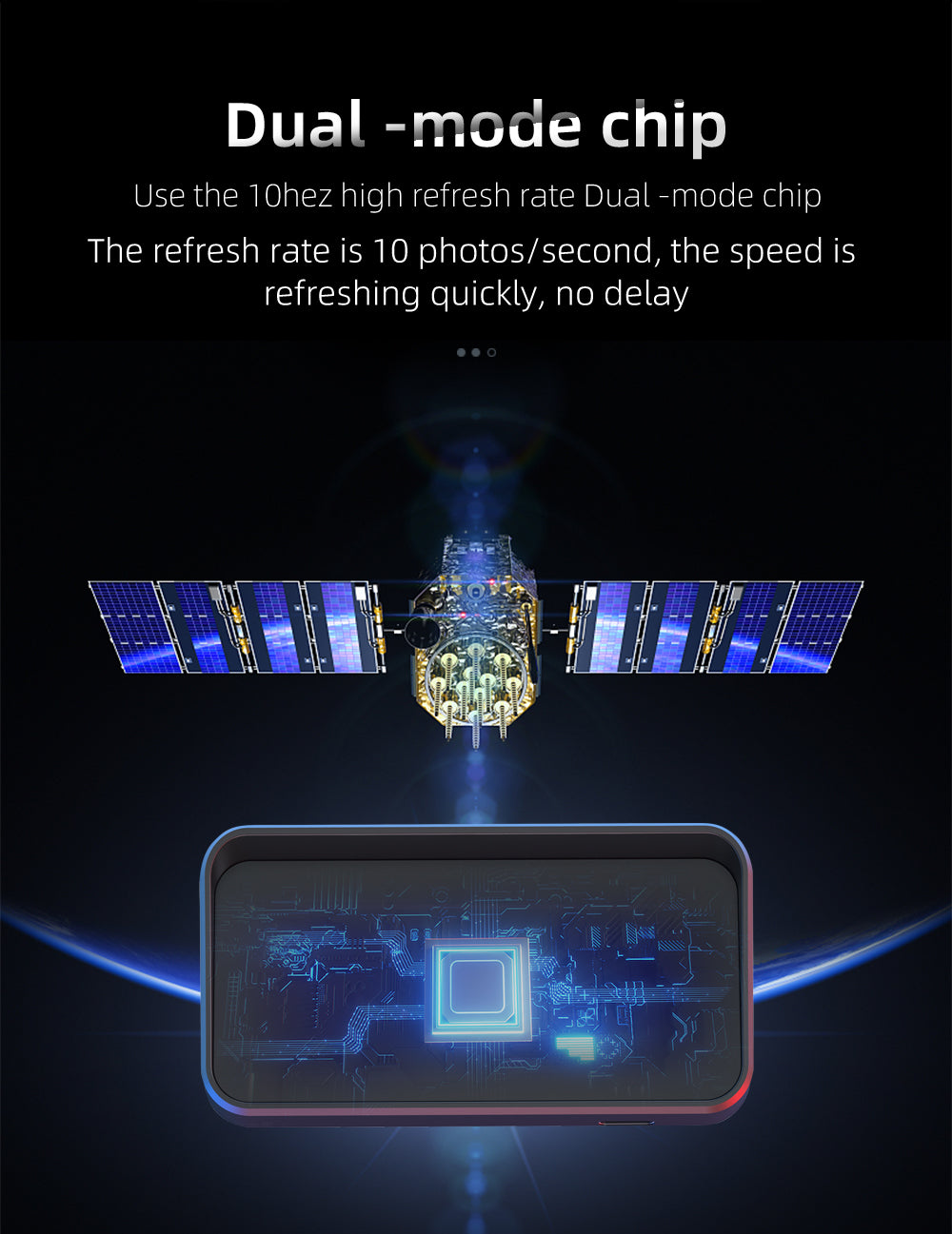 DriveSight GPS HUD Speedometer — Windshield Speed Projection Display
