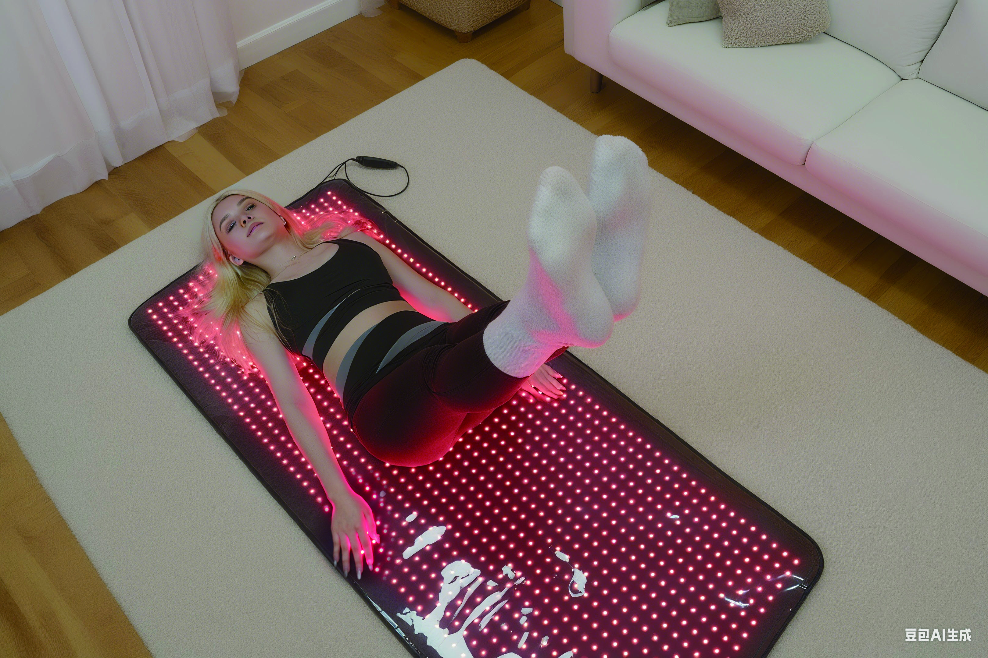 Aurora GuaSha — 48-LED Red Light Beauty Wand