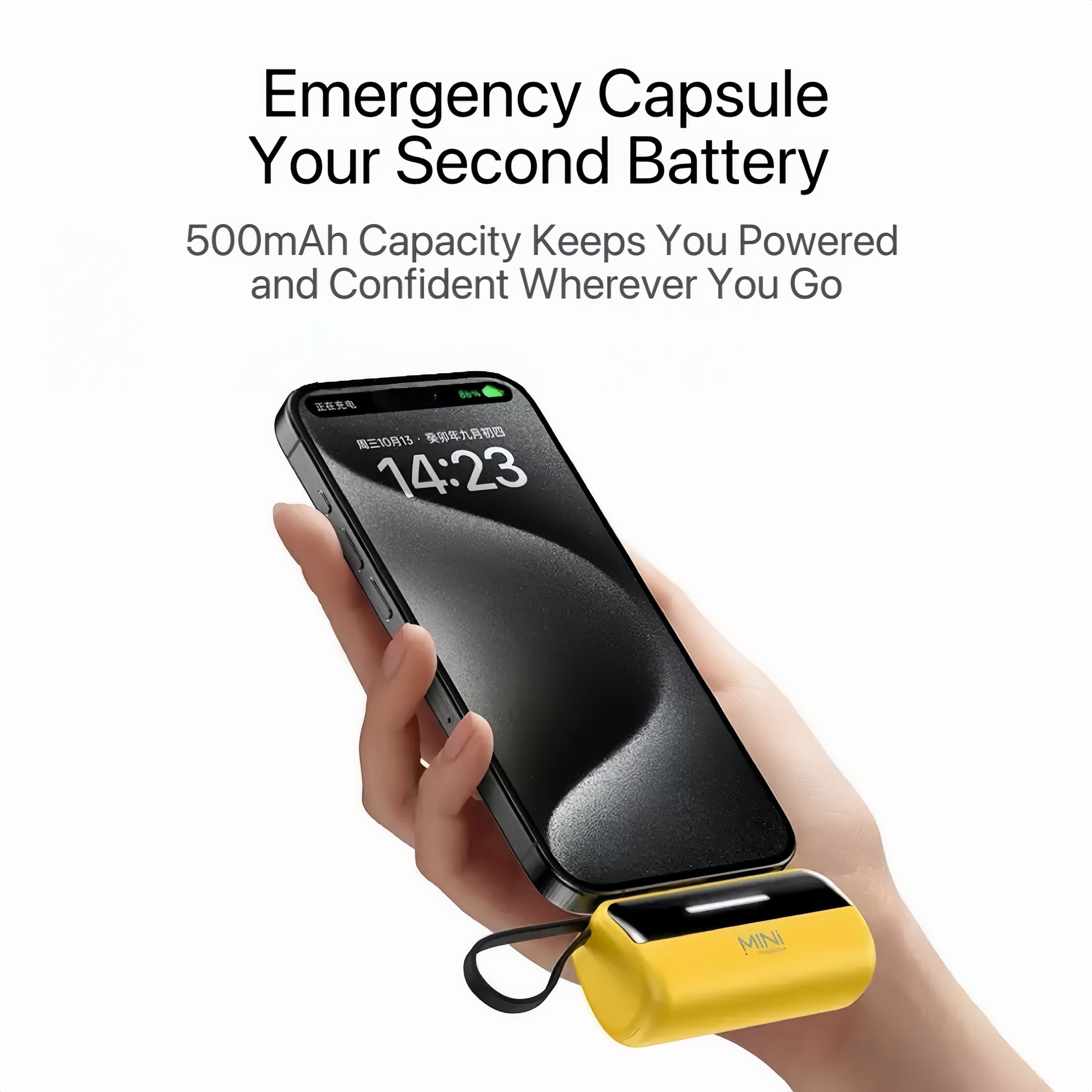 PowerCapsule 5000 — Ultra-Compact All-in-One Emergency Power Bank