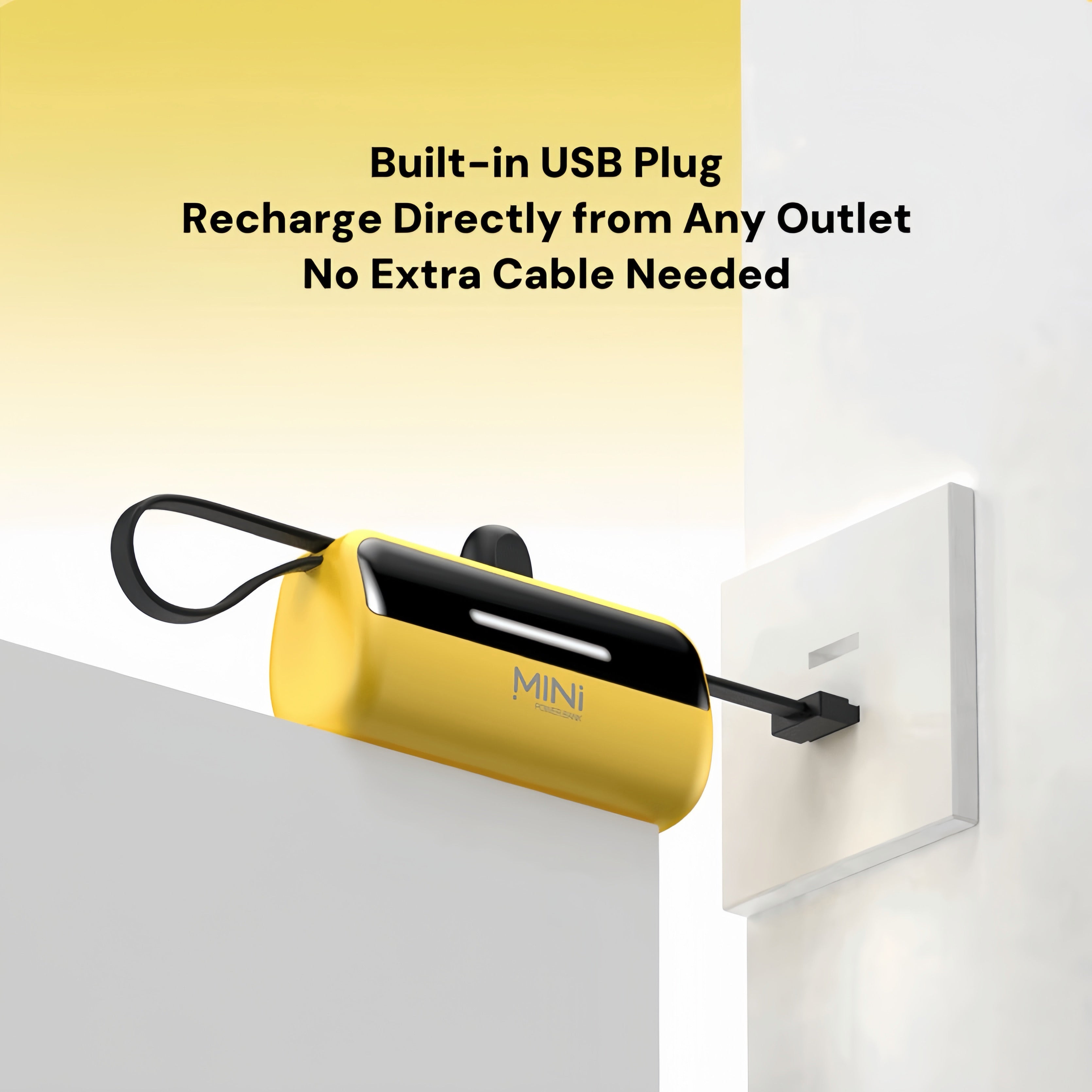 PowerCapsule 5000 — Ultra-Compact All-in-One Emergency Power Bank