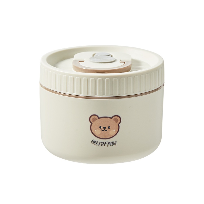 Stainless Steel Round Insulated Lunch Box