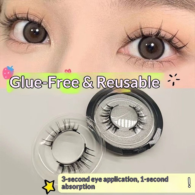 Magnetic False Eyelashes for Lazy People Super Natural