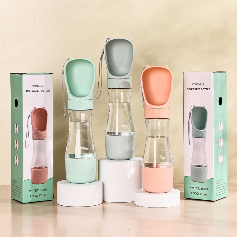 Portable Pet Water Bottle / Feeder Cup