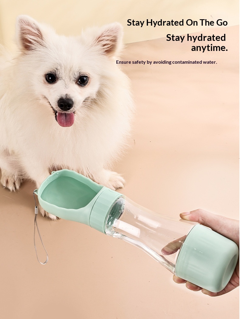 Portable Pet Water Bottle / Feeder Cup