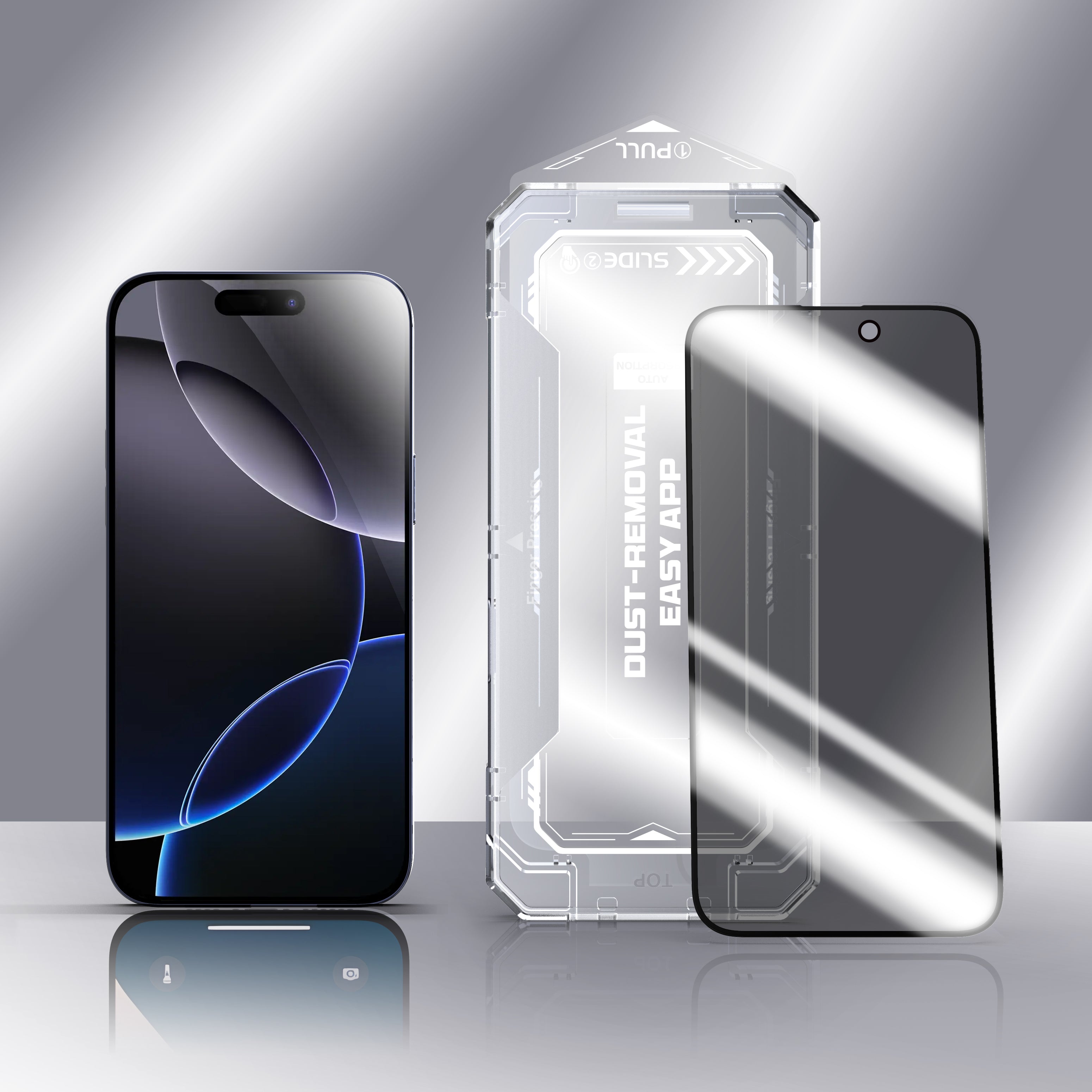 SmoothShield 2 Packs – Tempered Glass Screen Protector with