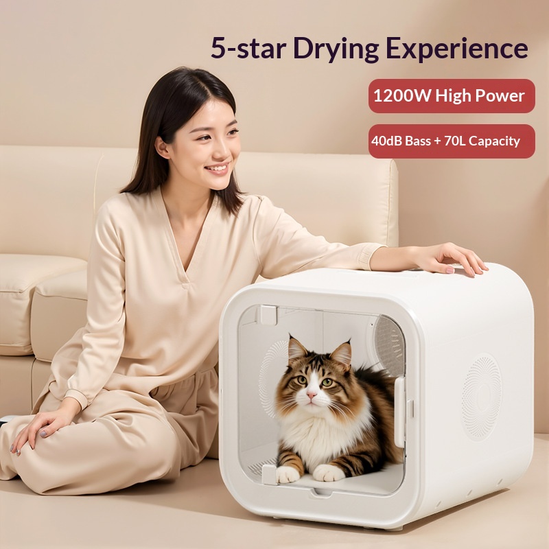 Cat Drying Box Household Water Blower