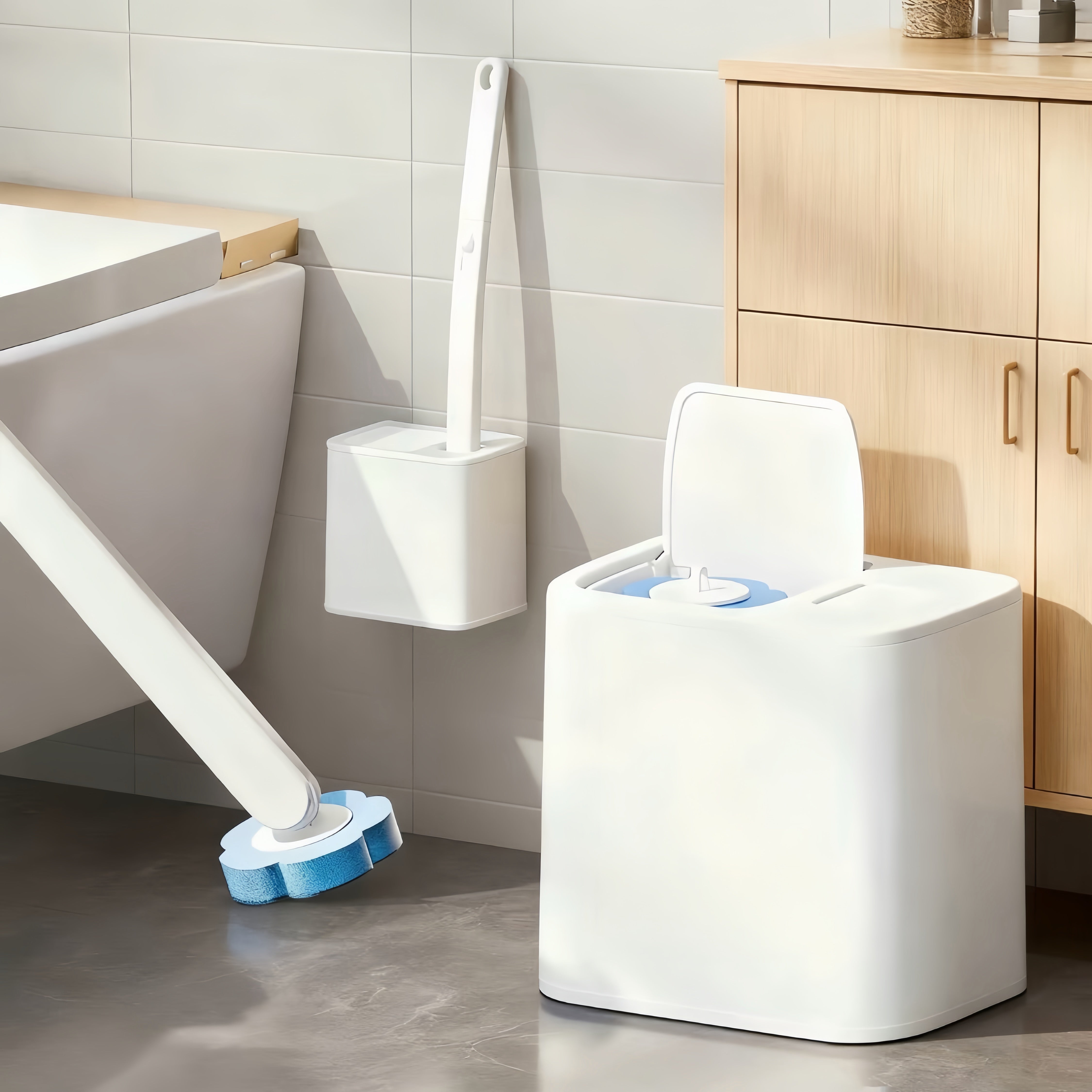 CleanSnap Disposable Toilet Brush System